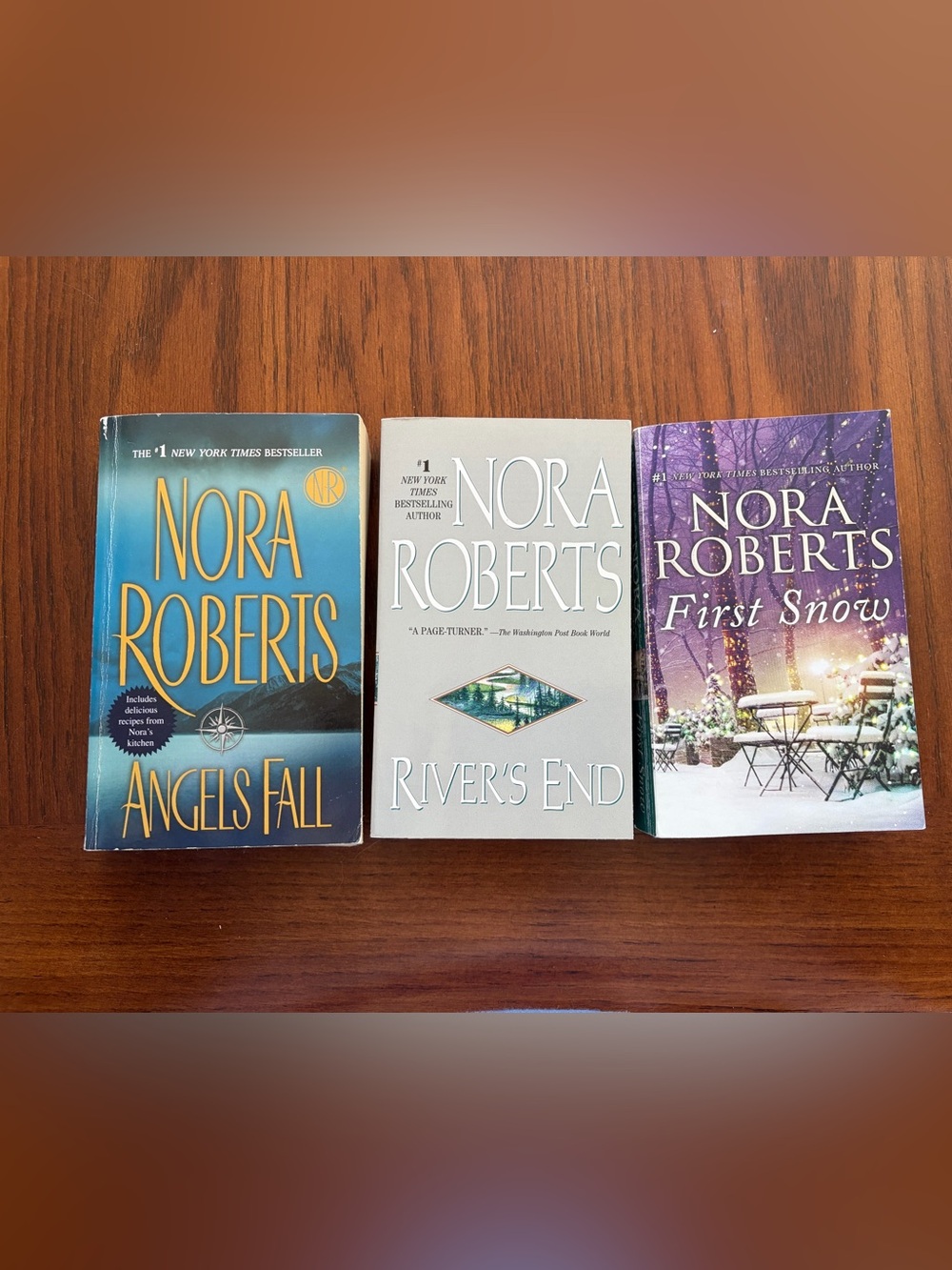 Nora Roberts set of three paperback novels
